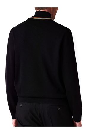 Black merino wool cardigan PAUL SMITH | M1R905YN0250179